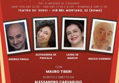 Torna in scena al Teatro De’ Servi Alessandra De Pascalis con due divertentissime commedie