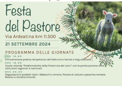 Al Divino Amore arriva la Festa del Pastore