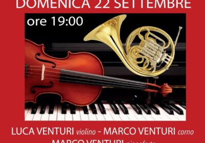 Il trio per violino, corno e pianoforte di Brahms al Palazzo Chigi di Ariccia
