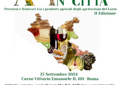 Giornata Mondiale del Turismo: A Roma torna l’Agriturismo in Città