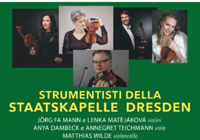 I musicisti della Staatskapelle Dresden al Palazzo Chigi di Ariccia