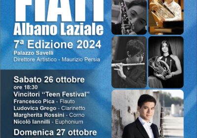 Grande musica ed artisti straordinari per la chiusura della settima edizione del Festival Fiati