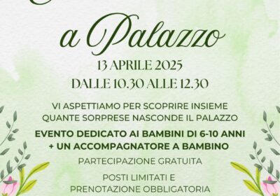 Palazzo Chigi ad Ariccia: il 13 aprile “Caccia all’uovo a palazzo”