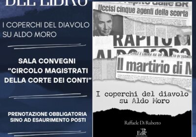 Presentazione del nuovo libro di Raffaele Di Ruberto “I coperchi del diavolo su Aldo Moro”