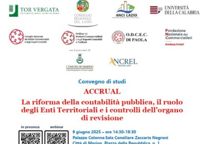 L’Ordine dei Dottori Commercialisti e degli Esperti Contabili di Velletri