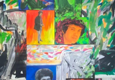 IL PITTORE MANGONE OMAGGIA BATTISTI IN OCCASIONE DEL 27/O ANNIVERSARIO DALLA MORTE DEL CANTAUTORE