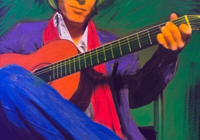 Il Pittore Mangone porta Rino Gaetano in Campania: due tele per raccontare un artista che continua a parlare al presente